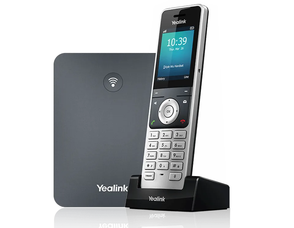 Yealink W76P DECT phone and base